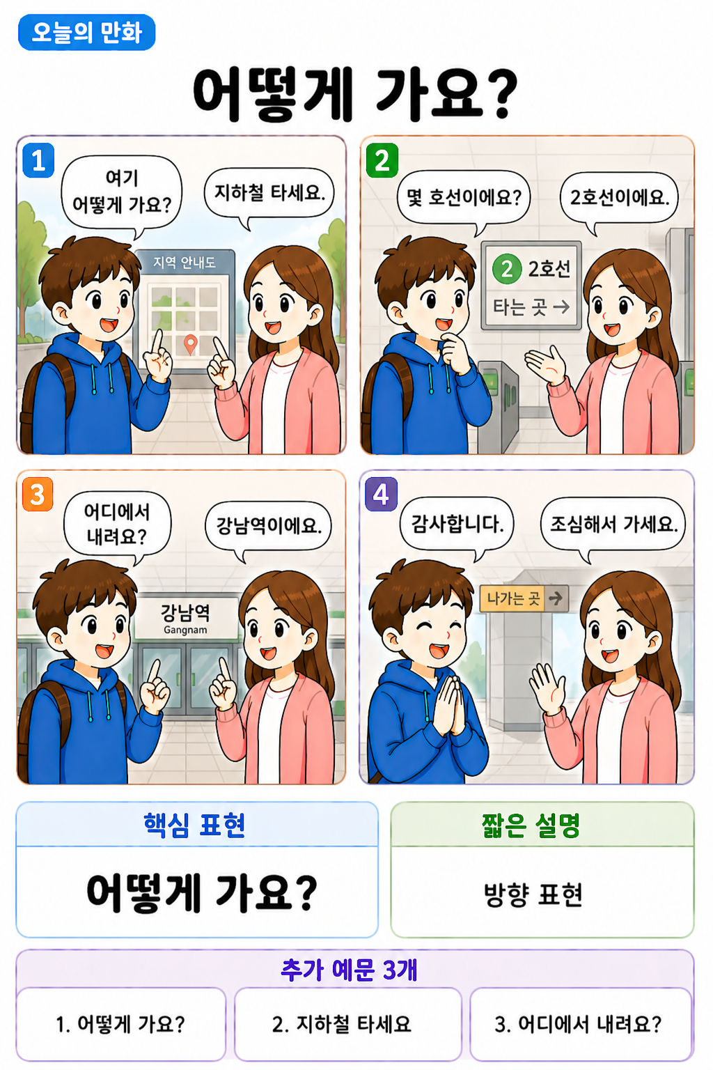 Day 020 | 어떻게 가요?