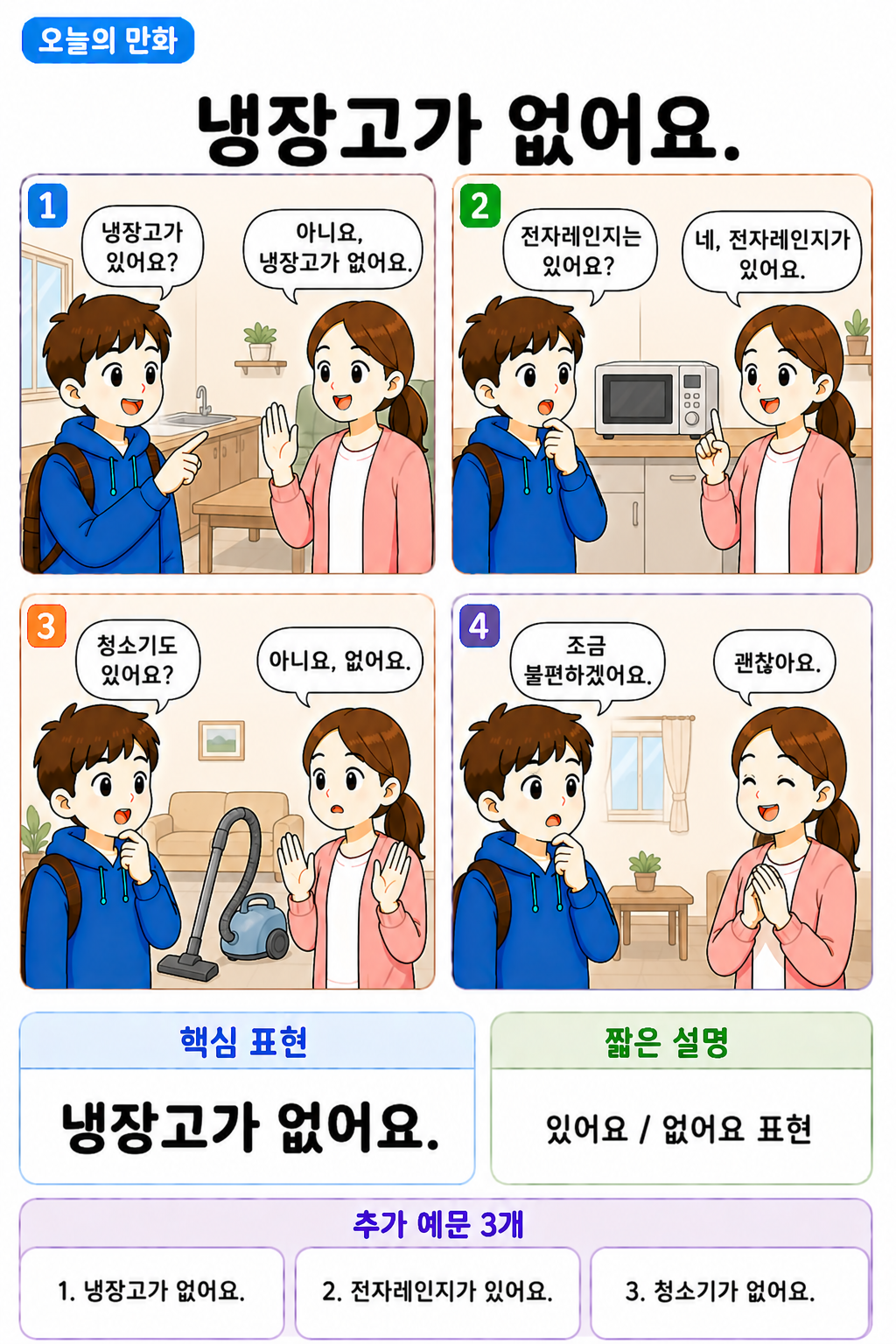 Day 026 | 냉장고가 없어요.