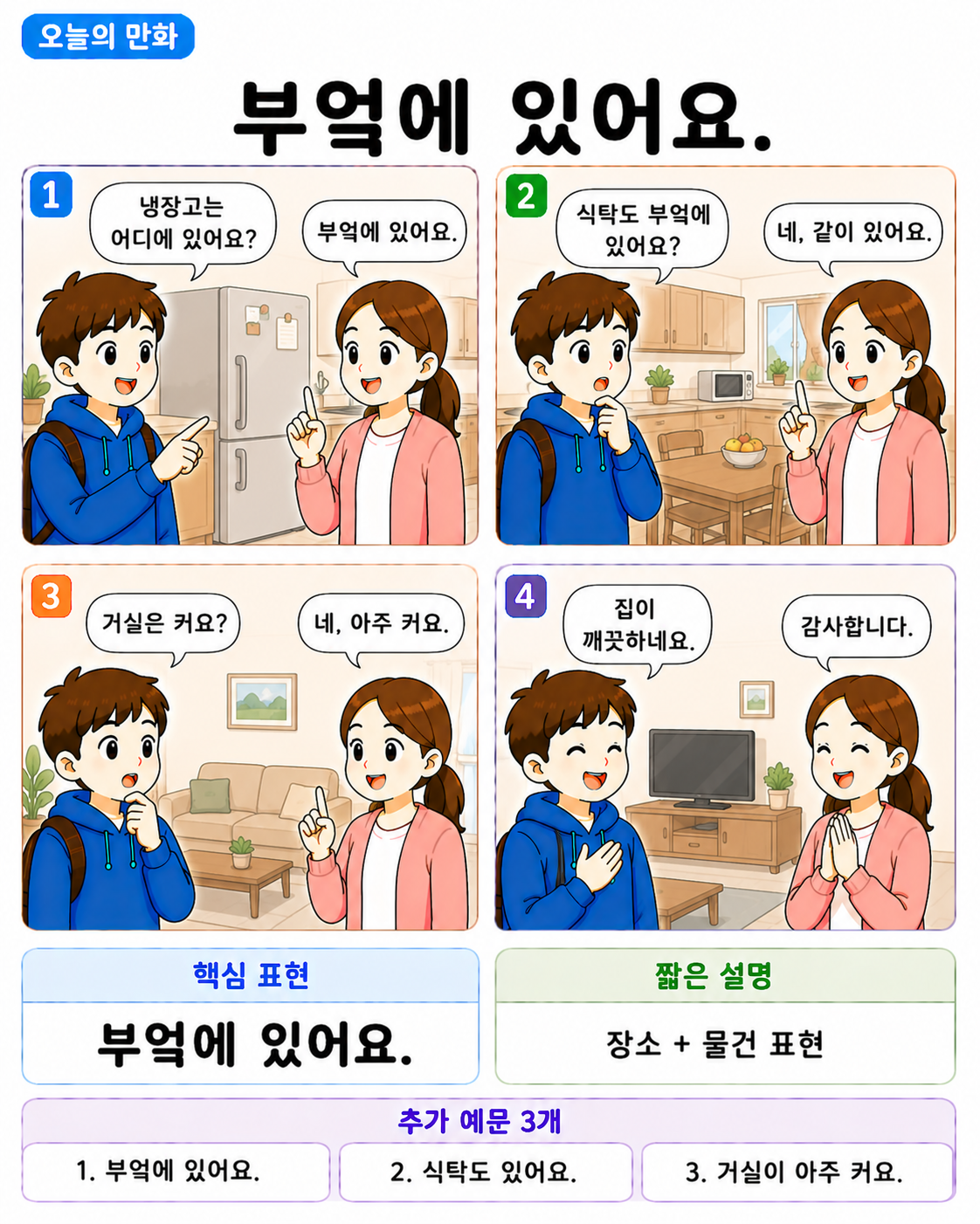 Day 030 | 부엌에 있어요.